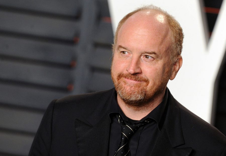 Louis C.K. arrives at the 2016 Vanity Fair Oscar Party on February 28, 2016, in Beverly Hills, Calif. (Dennis Van Tine/UPPA/Zuma Press/TNS)
