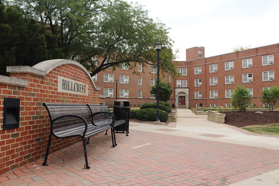 Hillcrest as seen on Tuesday, Oct. 3, 2017. Hillcrest is one of the University of Iowa's Residence Halls. 