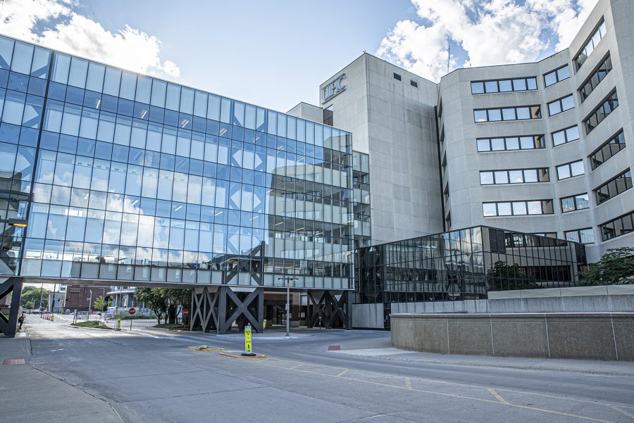 University of Iowa Hospitals and Clinics are seen on Tuesday, June 23, 2020.