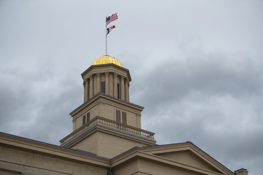 The Old Capitol is seen on Thursday, March 12, 2020. 