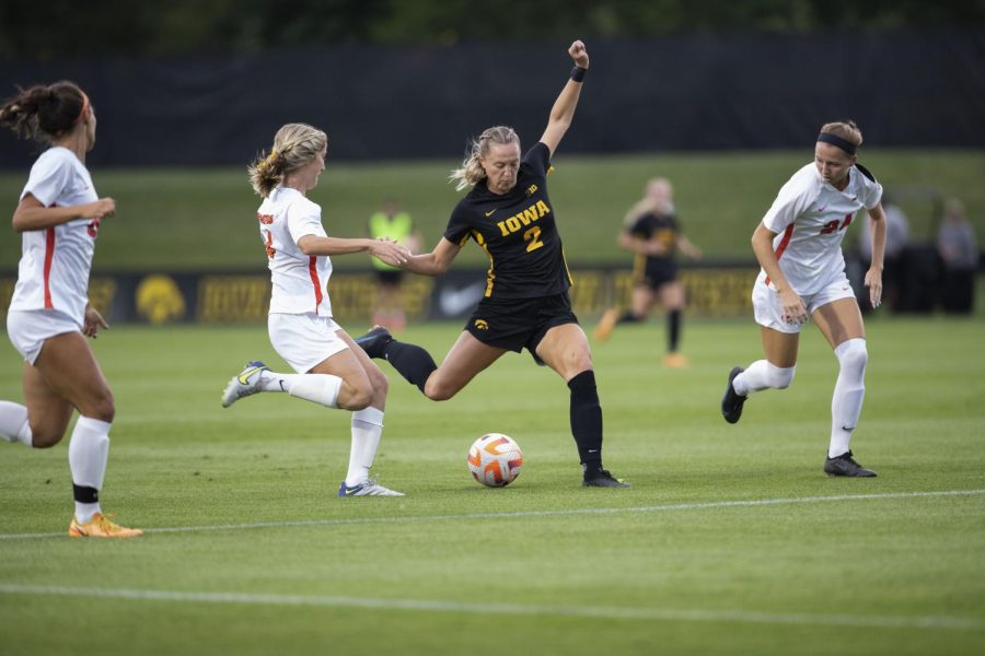 Iowa soccer heads to Ames to take on Iowa State
