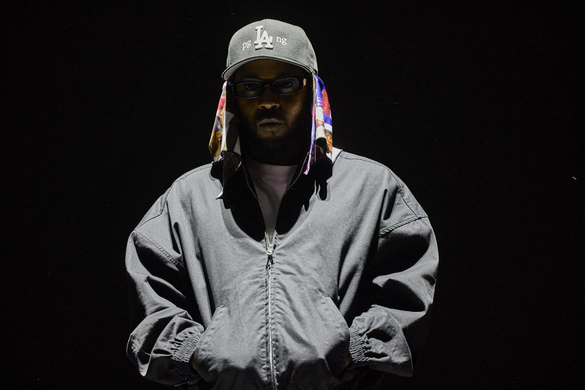 Kendrick Lamar performs Oct. 13, 2023, on the American Express stage during Austin City Limits Music Festival at Zilker Park.