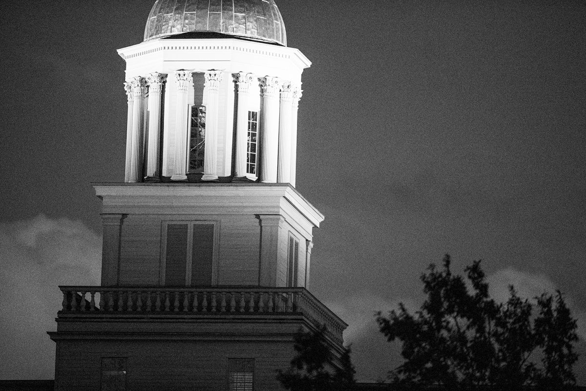 The Old Capitol is seen in Iowa City on Tuesday, Nov. 5, 2024.
