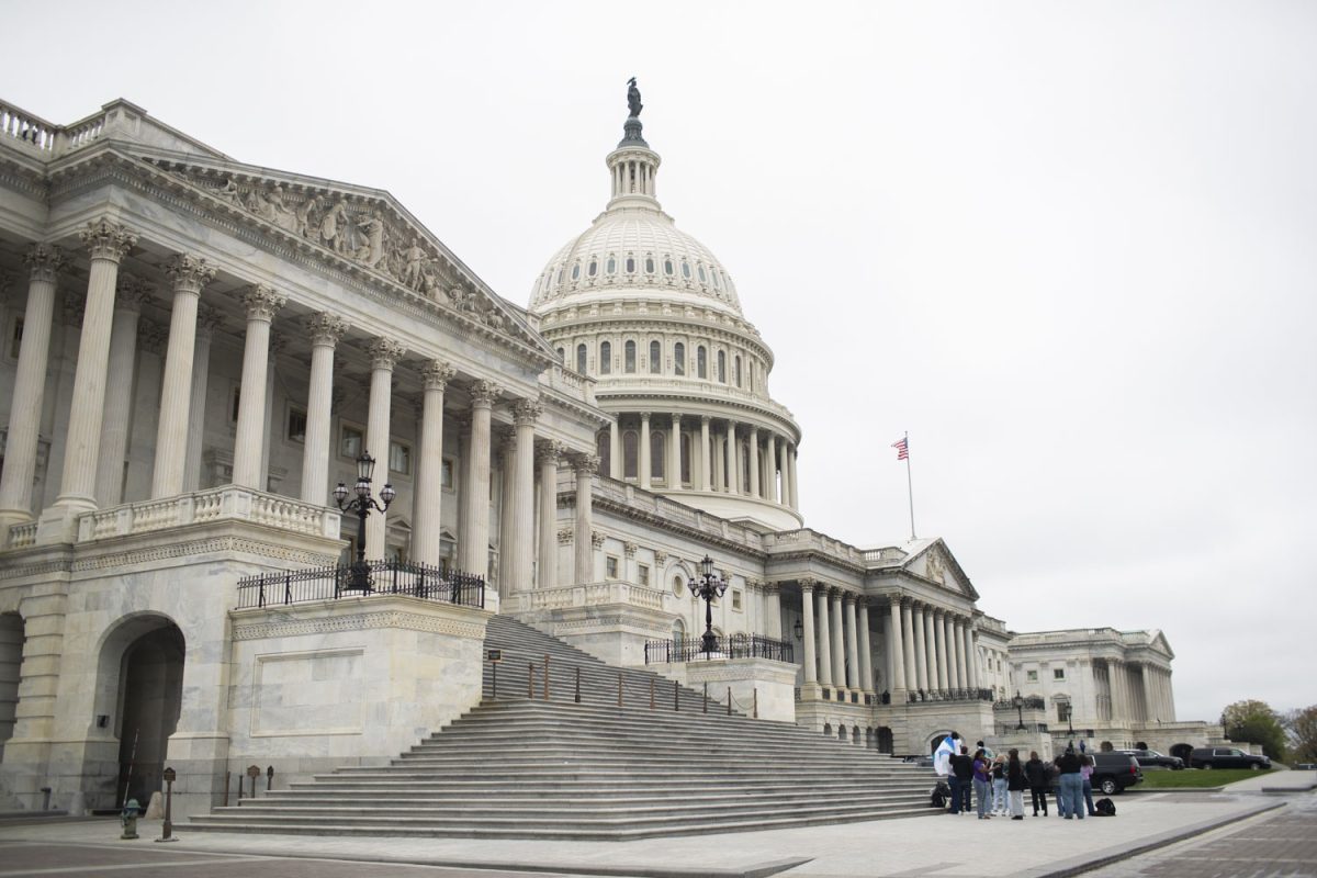 The U.S. Capitol Building is seen in Washington D.C. on April 7, 2025.